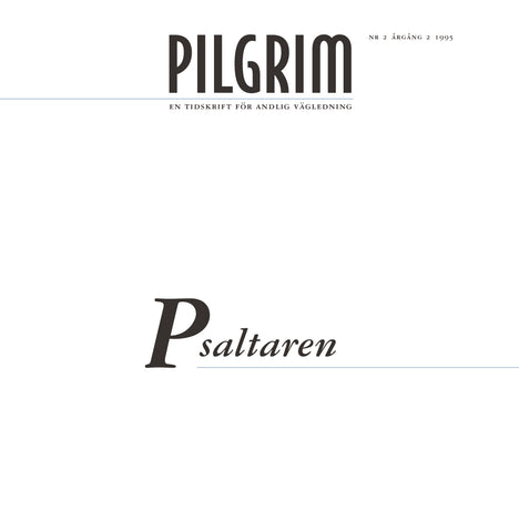 Pilgrim - The Psalter